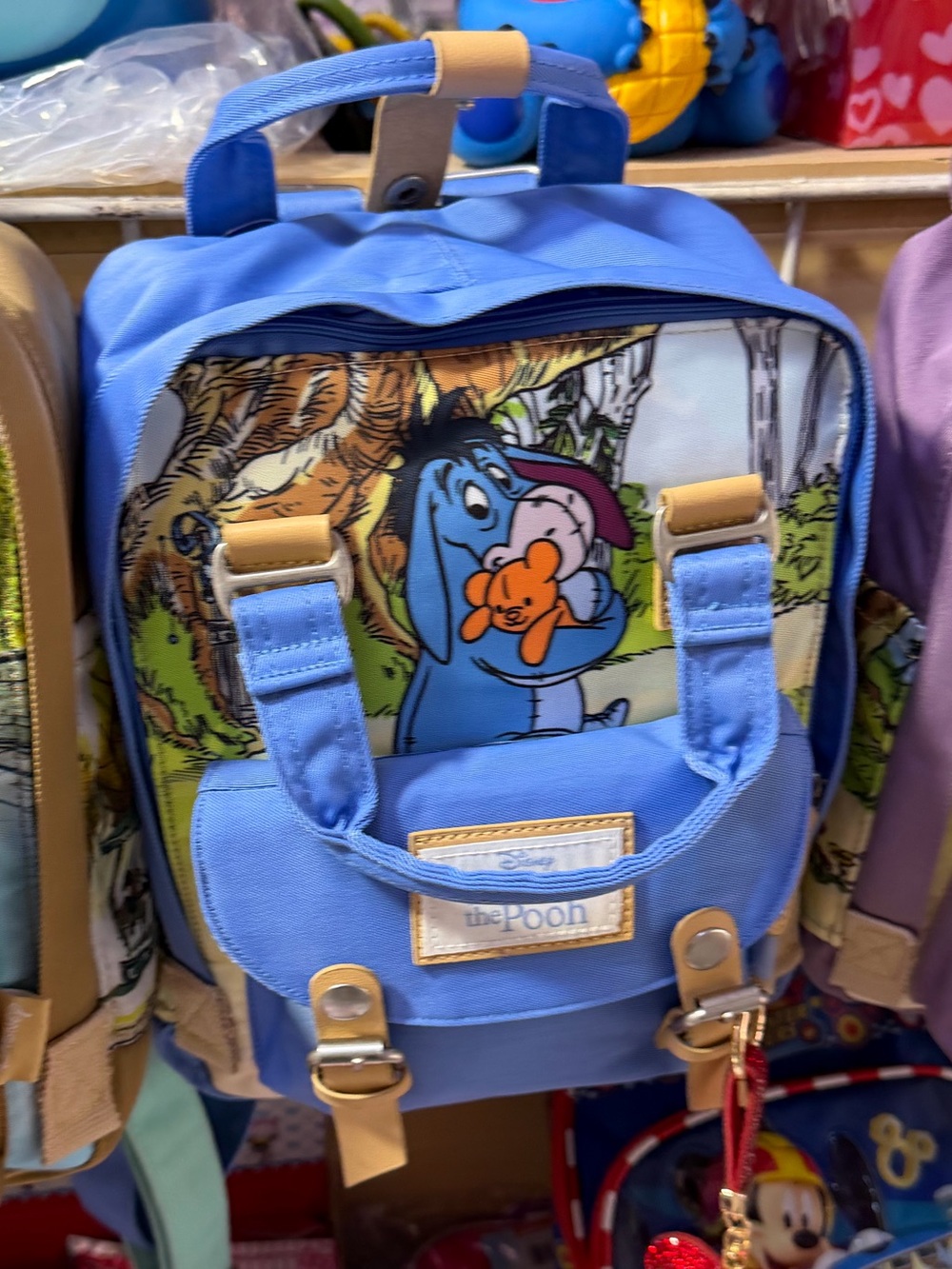 Disney Blue Eeyore Backpack